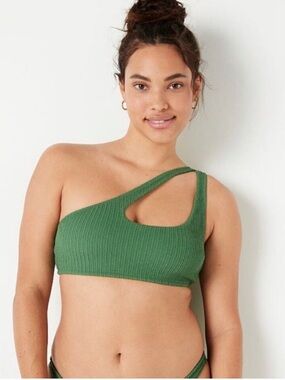 Crinkly Forest Green Victoria’s Secret Bikini